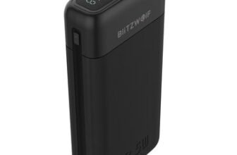 Blitzwolf BW-P22 22.5W 20000mAh Power Bank Digital Power Display Ex…