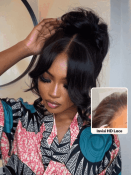 UNice HD Real Scalp Wig & Feathered Layers Drawstring Wig 13×4 &7×5 Invisible Lace Frontal Loose Wave with Face Framing Curtain Bangs