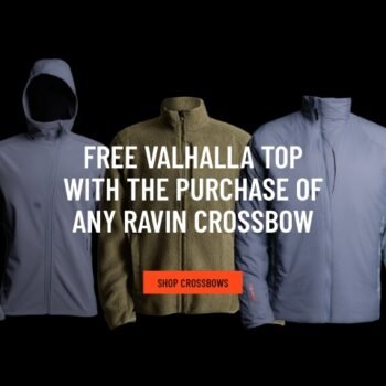 Free Valhalla Top with the Purchase of any Ravin Crossbow
