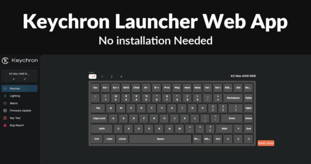 VIA web-based configurator for Keychron - Dealibrium