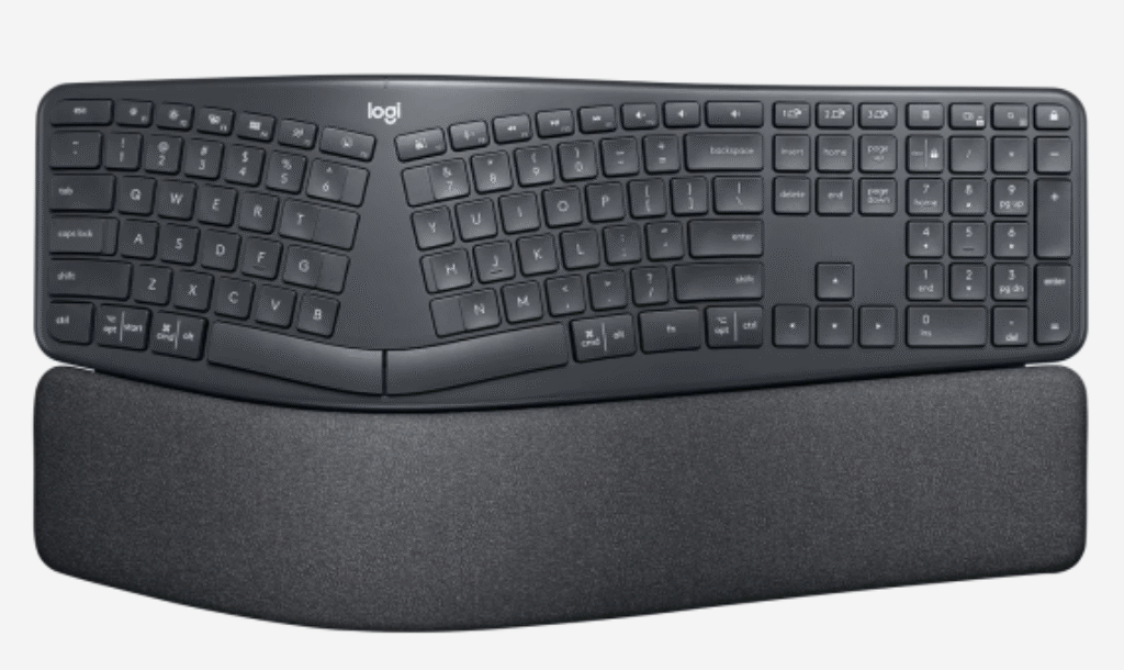 Best Overall: Logitech ERGO K860 - Dealibrium