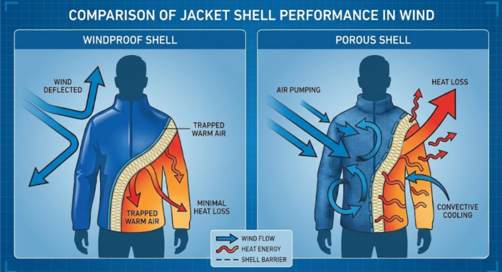 How to buy jackets that actually stay warm in wind - Dealibrium