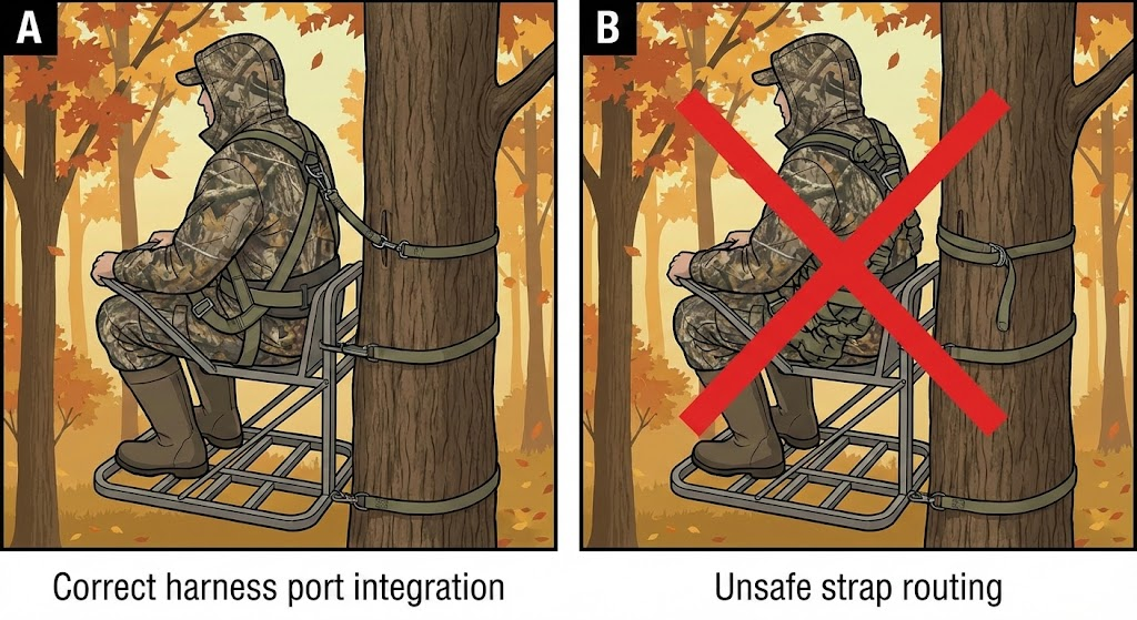 Safety harness ports: Non-negotiable for tree stand hunting - Dealibrium