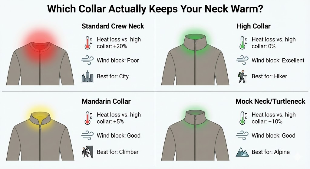 Which Collar Actually Keeps Your Neck Warm? - Dealibrium