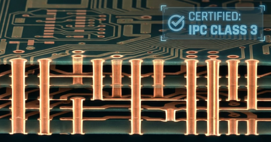 X-ray inspection of a Class 3 motherboard showing superior copper plating and solder fillet precision - Dealibrium