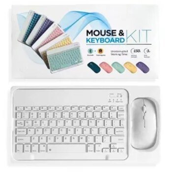 Sleek Wireless Bluetooth Keyboard &