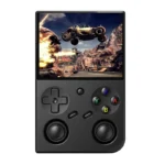 Take thousands of legendary titles wherever you go with this portable retro handheld gaming console. Praised for its crystal-clear display and responsive dual joysticks
