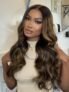 UNice 13×4 Lace Frontal Balayage Highlights Body Wave Pre-Everything Wig