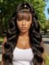 [Stylish Choice] UNice 13×4 Pre-Everything Side-Part Fluffy Loose Wave Wig With Wispy Air Bangs