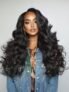 UNice 13×4 Pre-Everything Lace Frontal Bouncy Curls Wig with Invisi Drawstring
