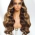 UNice 13×4 Pre-Everything Lace Frontal Bouncy Curls Wig with Invisi Drawstring