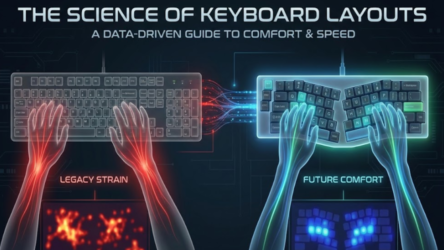 The Best Keyboard Layout for Ergonomics: A Data-Driven Guide