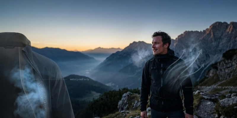 Why “Breathable” Jackets Feel Clammy: The MVTR Explained